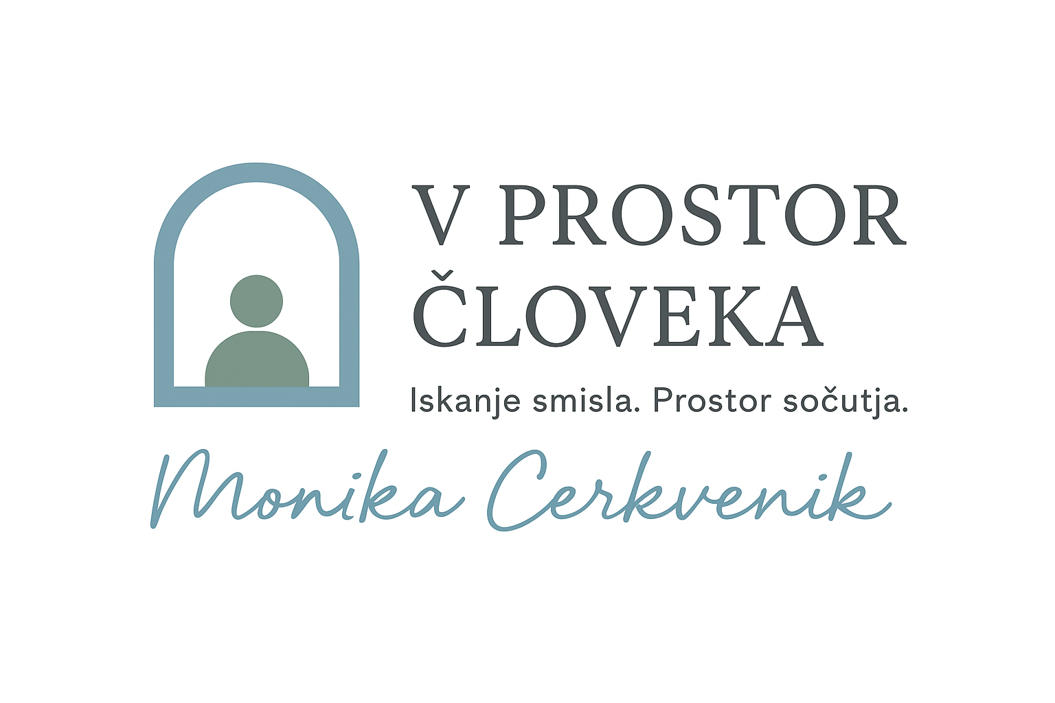 V PROSTOR ČLOVEKA – logotip